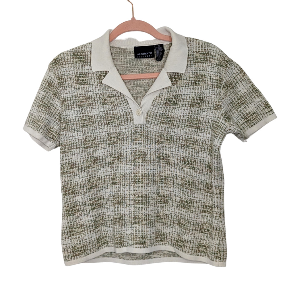 Vintage Knit Polo Shirt